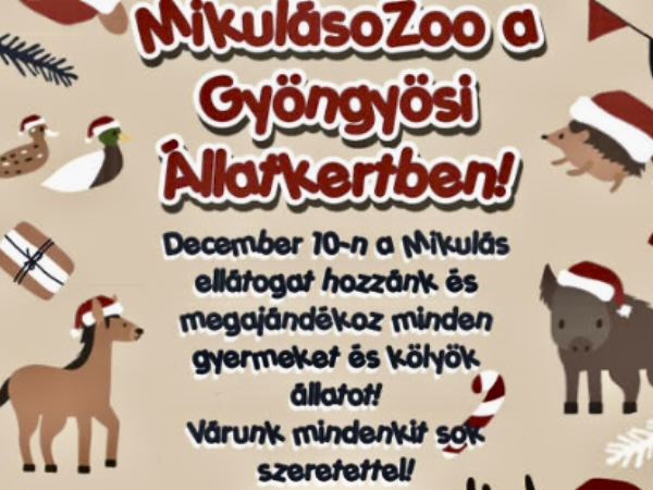 MikulásoZoo a Gyöngyösi Állatkertben!